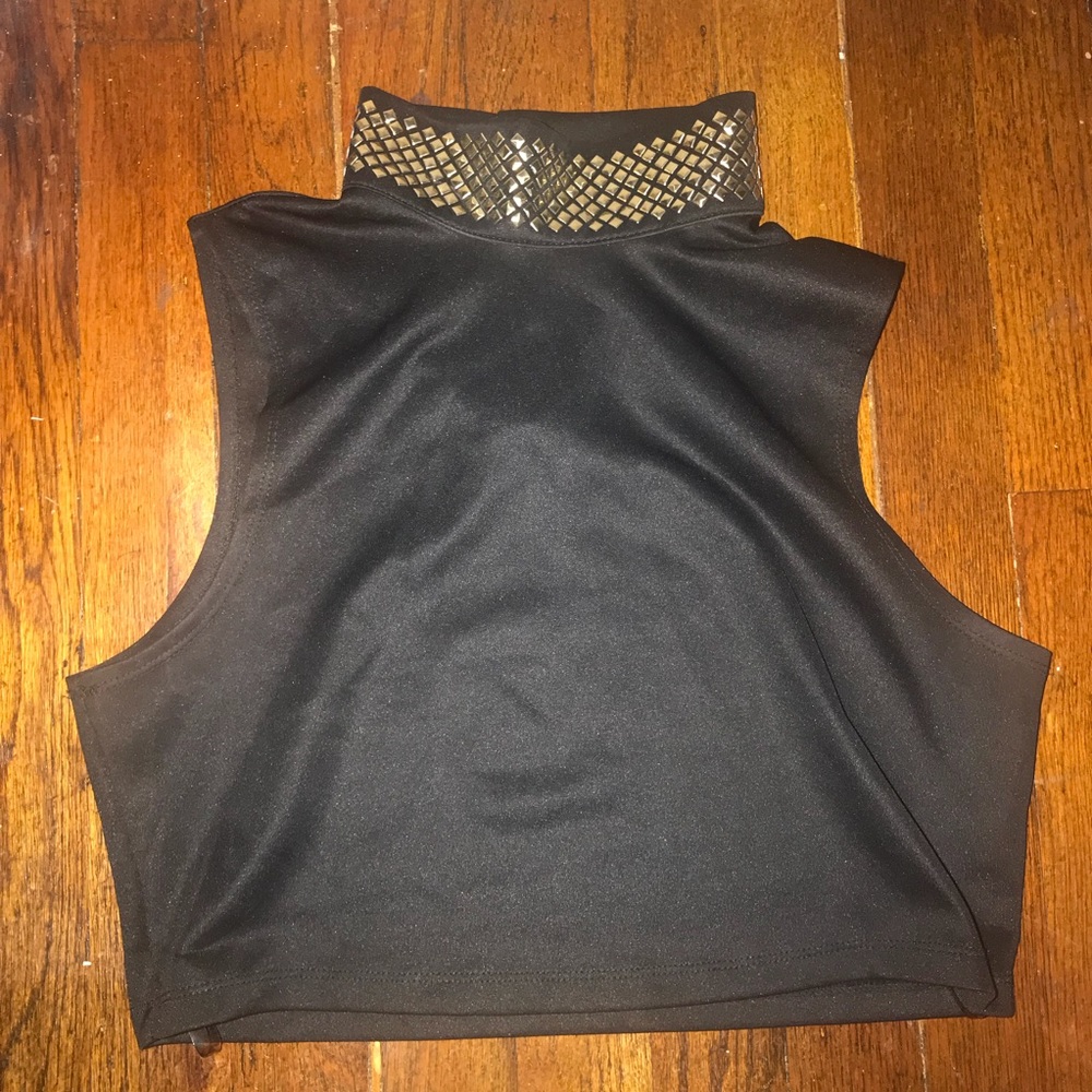 Black Crop Top